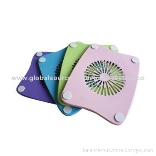 Colorful Laptop Cooling Pad, Fashionable Design, Low Noise & Good QualityNew